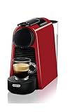 Nespresso Essenza Mini EN85.R, Macchina da caffè di De Longhi, Sistema Capsule Original, Serbatoio acqua 0.6L, Ruby Red