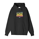 Obey Neighborhood Watch Felpa con cappuccio da uomo, Nero , XXL