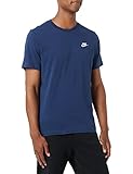 Nike Club, T Shirt Uomo, Blu (Blue), L