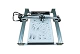 UUNATEK iDraw - Plotter XY con struttura a H 2.0, macchina da disegno robot per scrittura a mano stabile con piano interrato, gamma di lavoro A3, 4 motori passo-passo, velocità