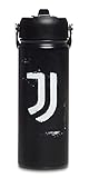 Seven Borraccia FC JUVENTUS Calcio - 500 ML - Borraccia Termica in Acciaio Inox Interno Esterno - Mantenimento Temperatura fino a 24h - Scuola, Tempo Libero, Nero III