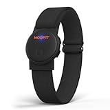 moofit HW401 Fascia Cardio da Braccio, Cardiofrequenzimetro Fascia Cardio Bluetooth ANT+, Heart Rate Monitor Ricaricabile Funziona con Wahoo, Strava, Elite HRV