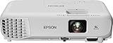 Epson EB-W06 Videoproiettore 3LCD WXGA 1280x800p, Luminosità 3700 lumen in bianco e a colori, Rapporto di contrasto 16.000:1, WiFi opzionale, HDMI