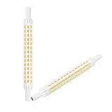 Klarlight 10W R7S LED 118MM Lampadina a Doppio Effetto Lineare, Bianco Naturale 4000K, J118 Riflettore a Doppia Estremità Lampadina, 12mm*118mm Equivalente a 60W Alogeno Lampada 360 Gradi (2-Pacco)