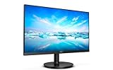 Philips 221V8 Gaming Monitor Adaptive Sync 75 Hz, Va, Full Hd, 4Ms, Hdmi, Vga, Attacco Vesa, Nero, 22"