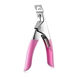 ZXCHOME 1 Pc Finte Tagliaunghie in Acciaio Inox, Taglia Tip Unghie Professionale, Nail Clippers per unghie finte e unghie in gel