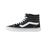 Vans Filmore Hi, Sneaker Uomo, Suede Canvas Black White, 40 EU