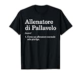 Allenatore Pallavolo Volley Divertente Maglietta