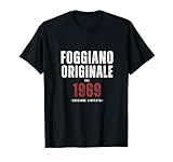 1969 Compleanno Foggiano Uomo Maglia Divertente Foggia Maglietta