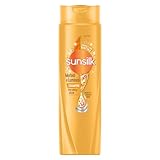 Sunsilk, Shampoo Morbidi e Luminosi, Shampoo Anticrespo, Dona Capelli Morbidi e Non Unti, Formula Active-Fusion con Olio di Argan e Mandorle, Cheratina e Biotina, 400 ml