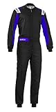 Sparco 002343NREB0XS Rookie Tuta da Kart, XS, Blck/El