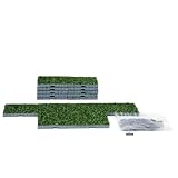 LEMAX STRADA CON ERBA - PLAZA SYSTEM GRASS 16 PEZZI COD 64107 VILLAGE PRESEPE