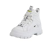 Buffalo Aspha NC Mid, Scarpe da Ginnastica Donna, White, 39 EU