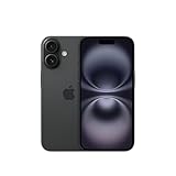 Apple iPhone 16 256 GB: Telefono 5G con Controllo fotocamera, chip A18 e tanta autonomia in più. Compatibile con AirPods; Nero