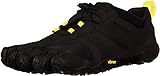 Vibram Fivefingers 19m7601 V 2.0, Scarpe da Trail Running Uomo, Nero, Giallo, 45 EU