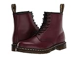 Dr. Martens 1460z 8 Eye Boot Black, Stivaletti Unisex – Adulto, Rosso (Cherry Red), 36 EU