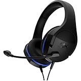 HyperX Cloud Stinger Core, Cuffie da Gaming, Connessione Cablata a 3,5 mm, Audio Immersivo, Telaio in Acciaio, Cuscinetti in Memory Foam Rivestiti in Tessuto, Adatto per PC, PS4 e PS5, Nero/Blu