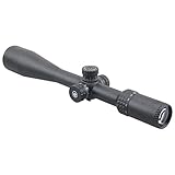 Vector Optics Sentinel-X 10-40x50 Second Focal Plane (SFP) Riflescope with Etched Glass COM-25M Reticle, 30mm Tube, 1/8 MOA per Click Adjustment, Turret Lock System, Free Mount Rings