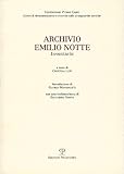 Archivio. Emilio Notte: Inventario