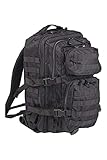 Mil-Tec Military Army Patrol Zaino da assalto 36L MOLLE, tattico e da pattuglia, nero