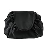 Beauty Case Donna,Borsa Cosmetica Beauty Case Trousse Make Up Organizzatore Make Up borsa,Portagioie da Organizer Viaggio Cosmetici Make Up,organizer per donne,per trucchi e cosmetici (Nero-1)