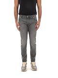 JACOB COHEN Nick Jeans Super Slim Fit da Uomo Nero Washed - 56