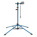 CXWXC Supporto per montaggio bicicletta – Supporto professionale per riparazione con vassoio degli attrezzi e scomparto magnetico, girevole e pieghevole, portata fino a 30 kg