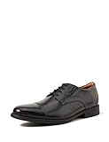 Clarks Whiddon cap, Mocassino Uomo, Black Leather, 42 EU