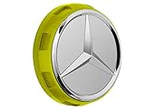 Mercedes-Benz AMG - Coprimozzo con chiusura centrale, colore: giallo