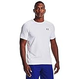 Under Armour Ua Hg Armour Fitted Ss T-shirt, Bianco, L Uomo