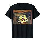 SpongeBob SquarePants Scream Painting Maglietta