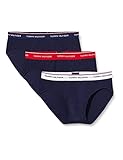 Tommy Hilfiger 3P Brief 1U87903766, Uomo, Multicolore (Multi / Peacoat), L