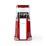 Macchina Popcorn - 1200 W - 2-4 min - Bianco/Rosso