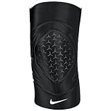 Nike PRO Patella, Ginocchiere Uomo, Nero/Bianco, M