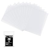 Revspoir 200 Bustine Carte, Bustine Protettive 66 * 91mm Card Sleeves Compatible con Varie Carte da Collezione, Alta Trasparenza, Dimensioni Standard