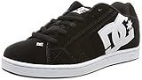 Dcshoes Net-Leather Shoes, Scarpe da Ginnastica Uomo, Schwarz, 47 EU