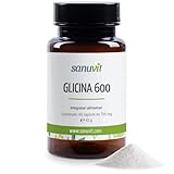 Sanuvit® - Glicina 600 mg | Elevata biodisponibilità e tolleranza | Vegano | 60 capsule