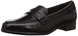 Clarks Hamble Loafer, Mocassini Donna, Nero (Nero Black Leather Black Leather), 39.5 EU