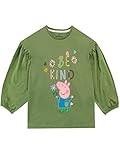 Peppa Pig Maglia Maniche Lunghe per Ragazze Verde 4-5 Anni