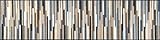Wash+Dry Mikado Stripes Nature - Zerbino interno lavabile, 60 x 240 cm, multicolore