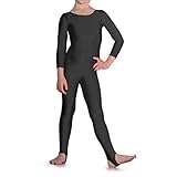 Roch Valley, Manica Lunga Nylon/Lycra Catsuit Donna, Nero, S