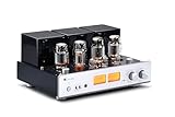 MUZISHARE X7 Push-Pull Vacuum Tube Integrated Amplifier, amplificatore MM Phono, potenza di uscita 25Wx2 o 45Wx2, con telecomando, aggiornato