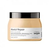 L Oréal Professionnel, Esperto di serie, Maschera per capelli Absolut Repair, Per Capelli Danneggiati 500 ml