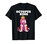 Octopus King | Maglietta Octopus Bambino | Uomo Octopus Maglietta