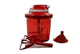 TUPPERWARE C67 Moschettiere Chef SUPERSONIC rosso 38455