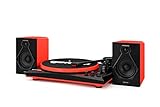 Gemini TT-900 - RED | Giradischi con sistema audio - Bluetooth - Sistema completo