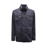 Fay 8176AZ GIUBBOTTO ANTIVENTO UOMO MAN JACKET BLUE-L