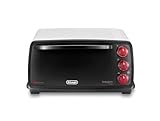 De Longhi EO14902.W Sfornatutto Forno Elettrico, 14 litri, 1400 W, Nero/Bianco