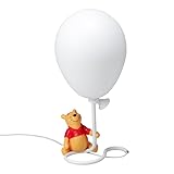 Paladone Winnie The Pooh Ballon Light – Lampada a forma di orso Pooh con licenza ufficiale per comodino, illuminazione d atmosfera Mulicolour decorazione per la cameretta dei bambini