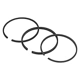 Set di Fasce Elastiche del Pistone del Motore da 3 Pezzi 48 Mm, Set di Fasce Elastiche del Pistone Premium per Parti della Pompa Pneumatica del Cilindro Pneumatico